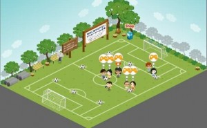 絶対に負けられないサッカーゲーム