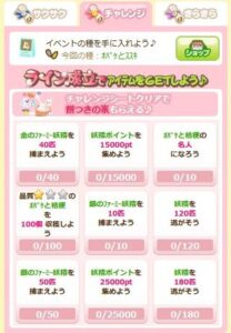 チャレンジシート