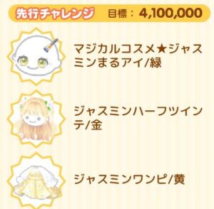 先行チャレンジ