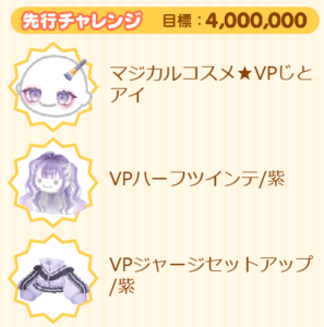 先行チャレンジ