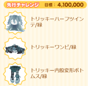 先行チャレンジ